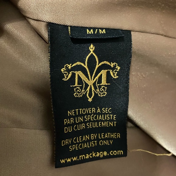 Mackage camel coat / medium / woman - Picture 10 of 12